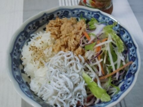 簡単ランチに ヘルシーサラダ丼 レシピ 作り方 By 紫君子蘭 楽天レシピ 簡単ランチに ヘルシーサラダ丼 レシピ 作り方 By 紫君子蘭 楽天レシピ